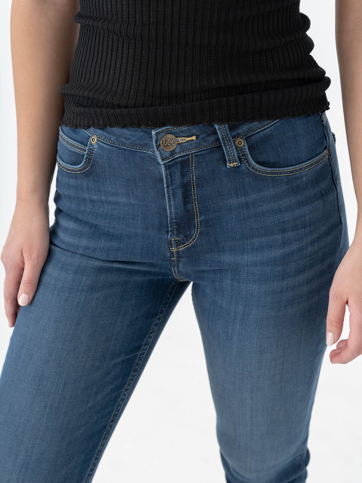 Lee Scarlett Skinny High Ivy Wash