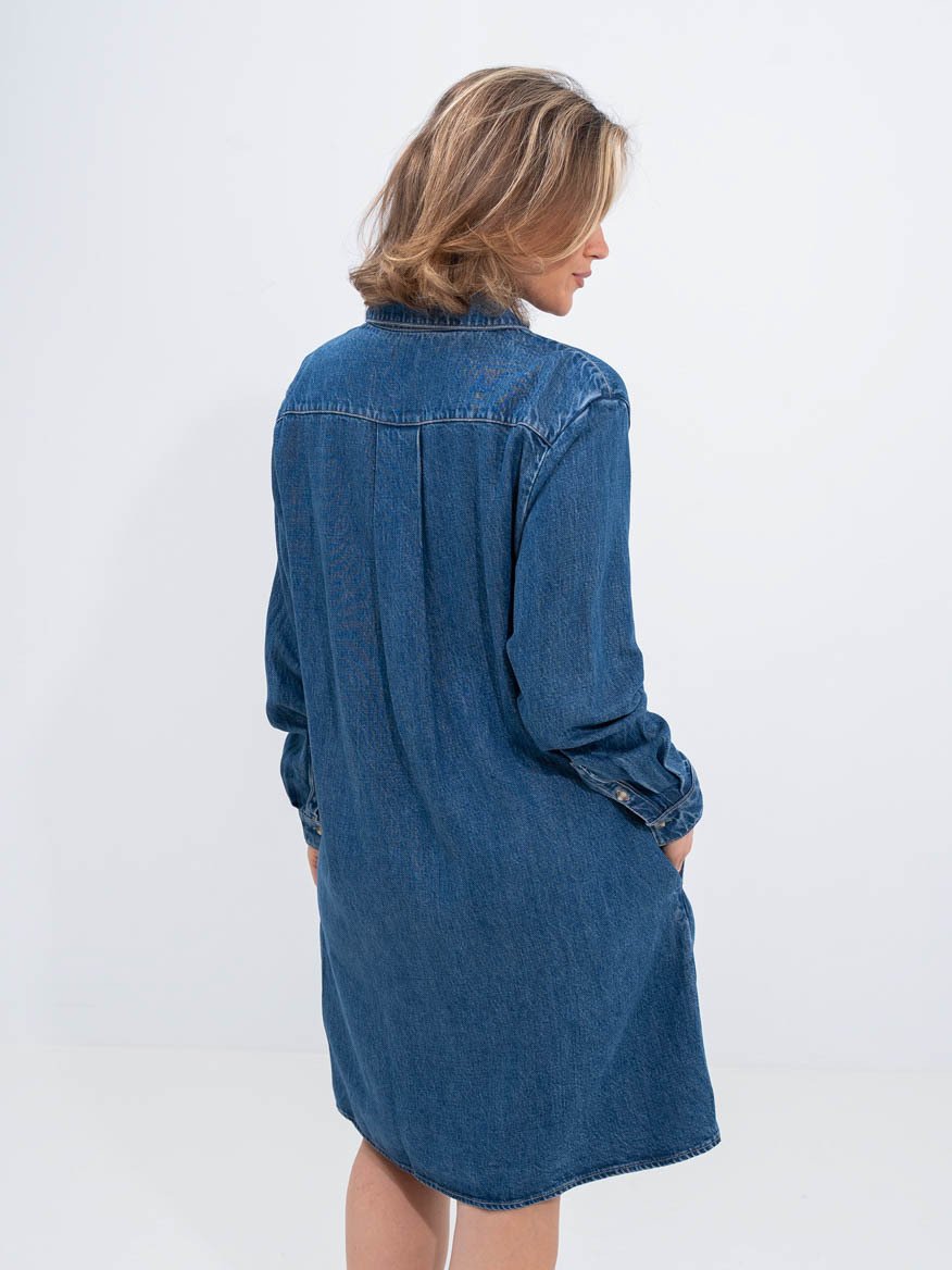 Lee Shirt Dress Coastal Sky