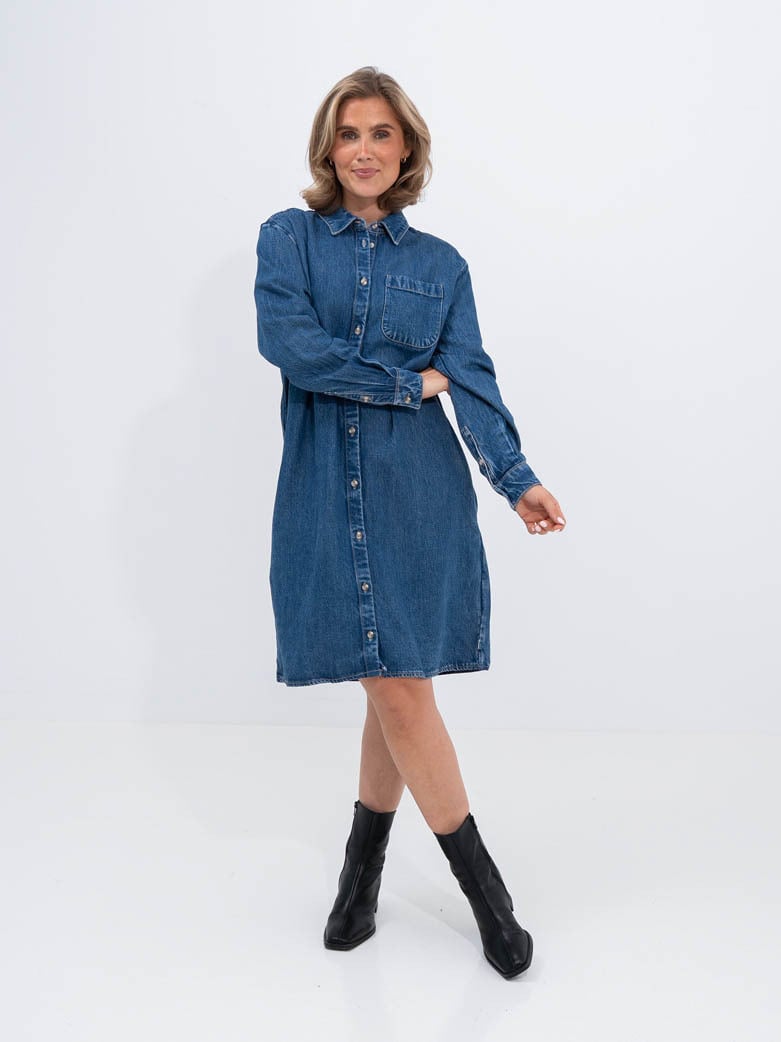 Lee Shirt Dress Coastal Sky