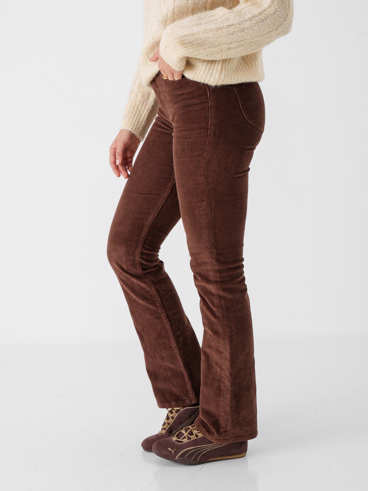 Lee Breese Boot Cord Shaved Chocolate