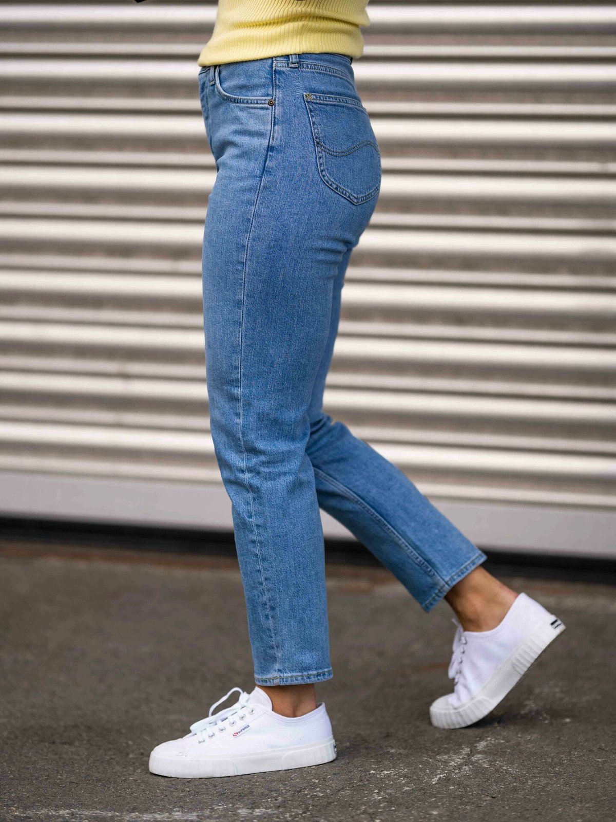 Lee Carol Straight Rocky Blue