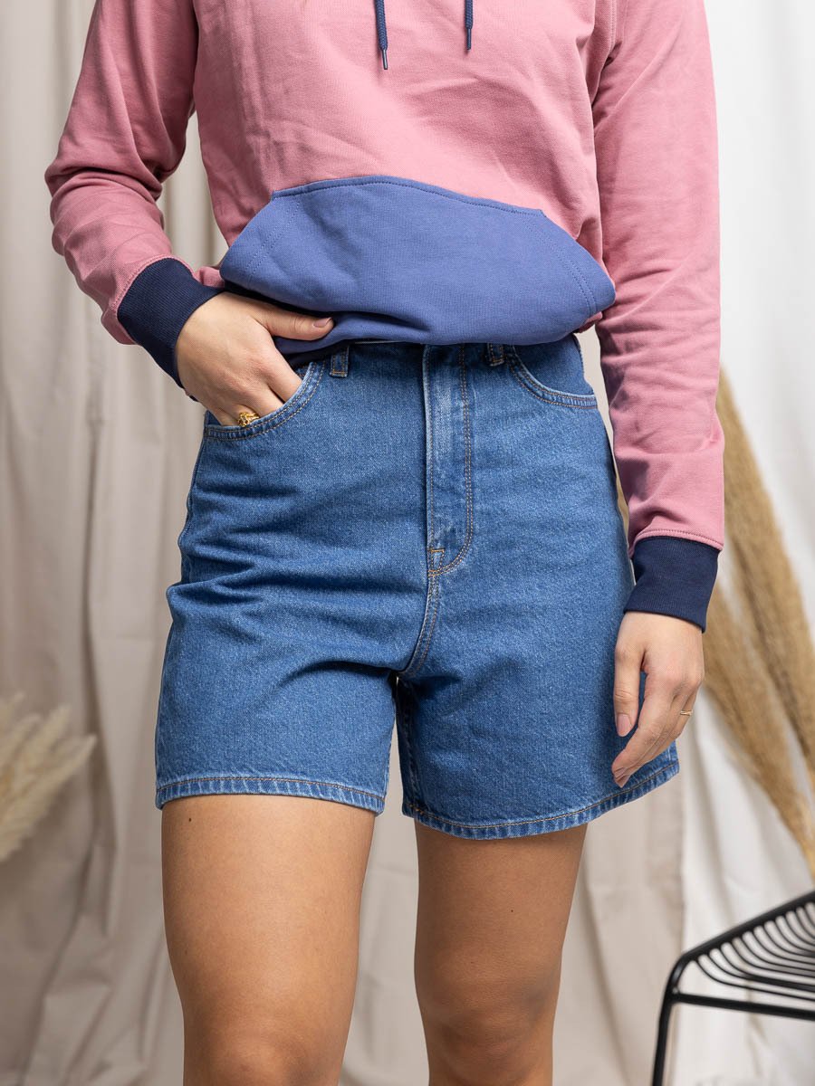 Lee Stella Shorts Stonewash Ava