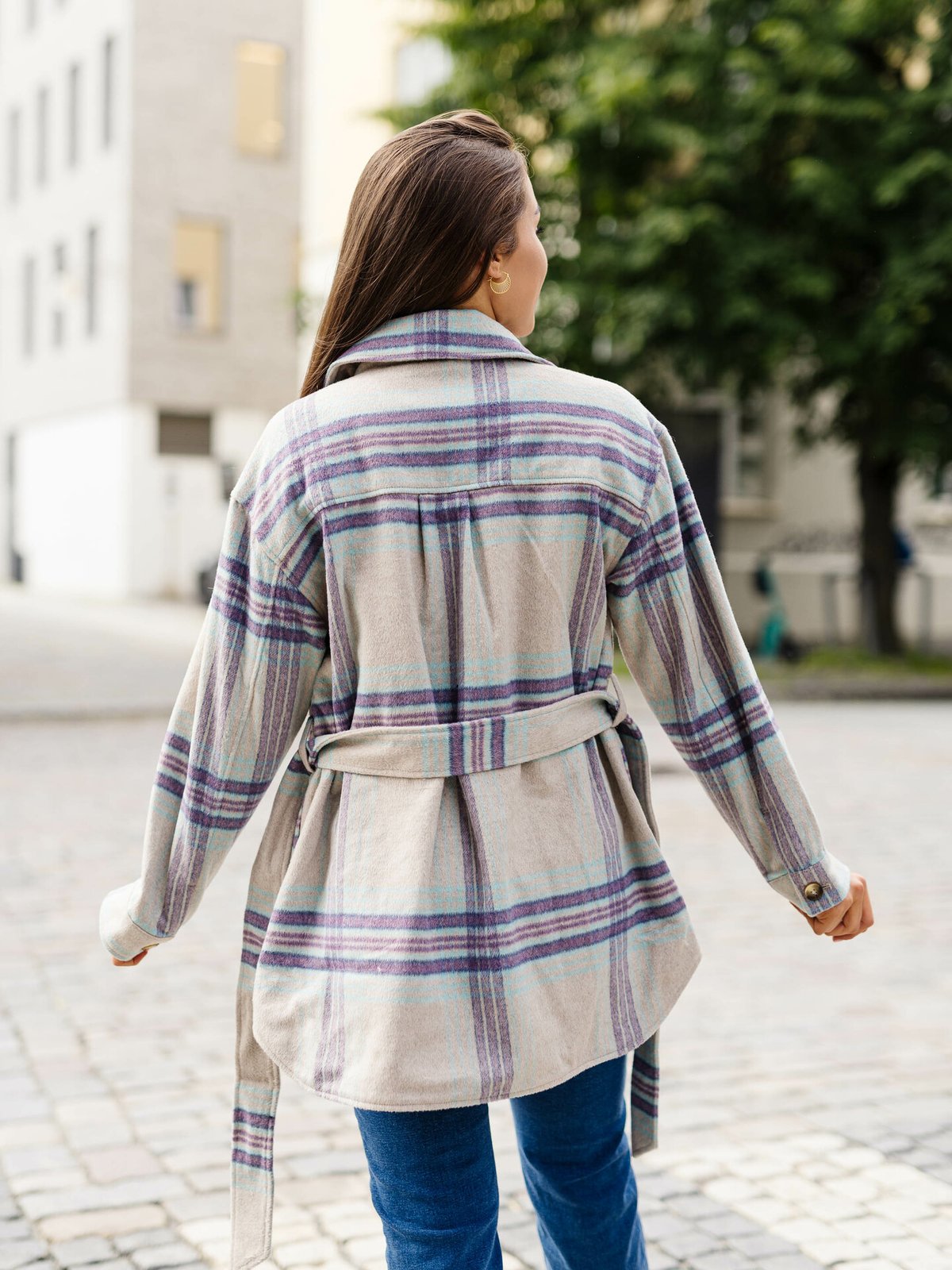 Lee Wool Overshirt Steel Green