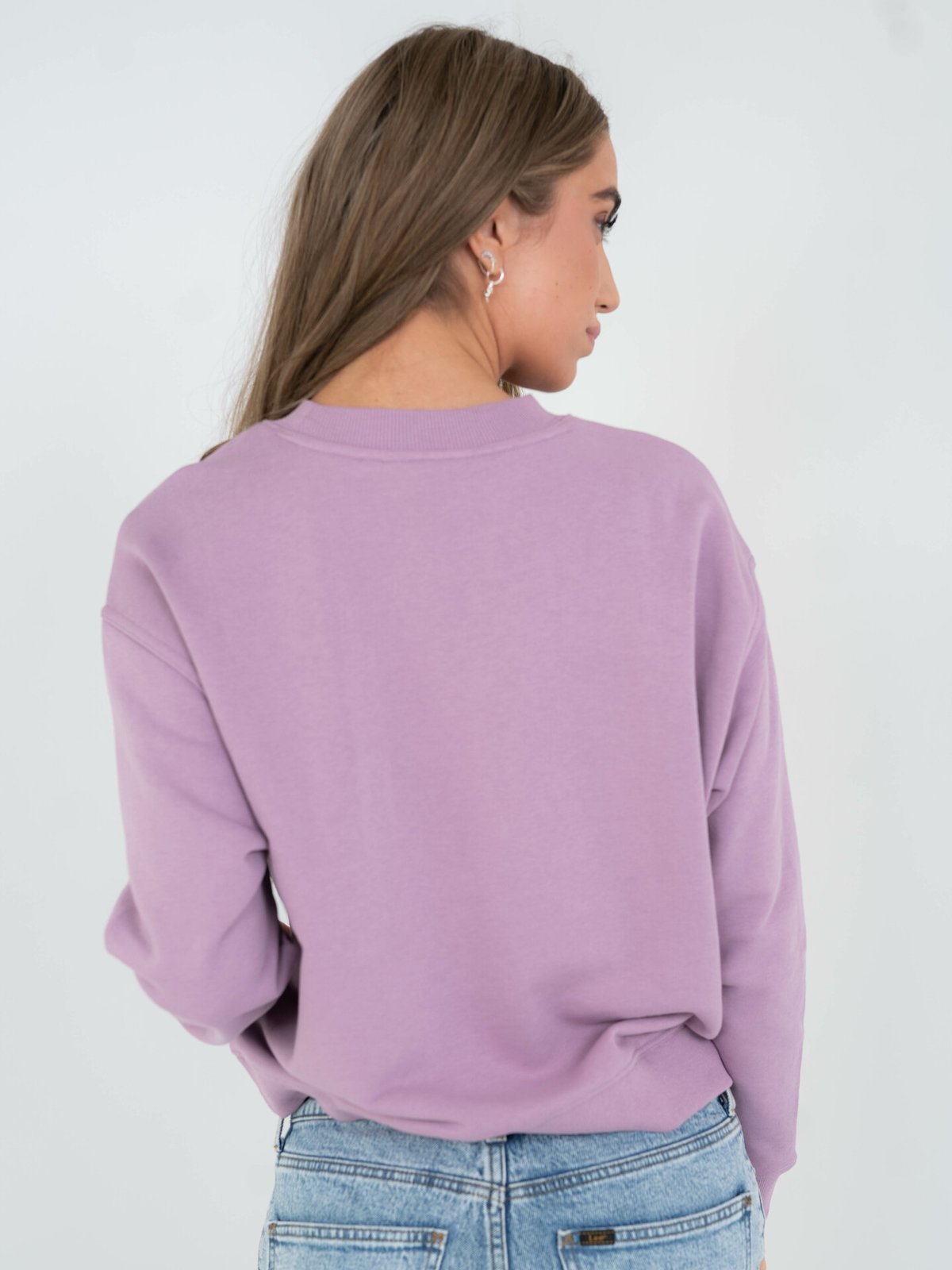 Lee Crew Sweater Plum