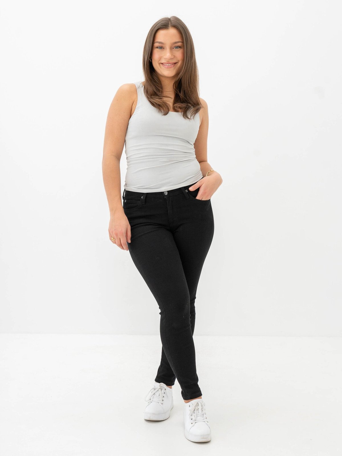 Lee Scarlett Skinny High Black