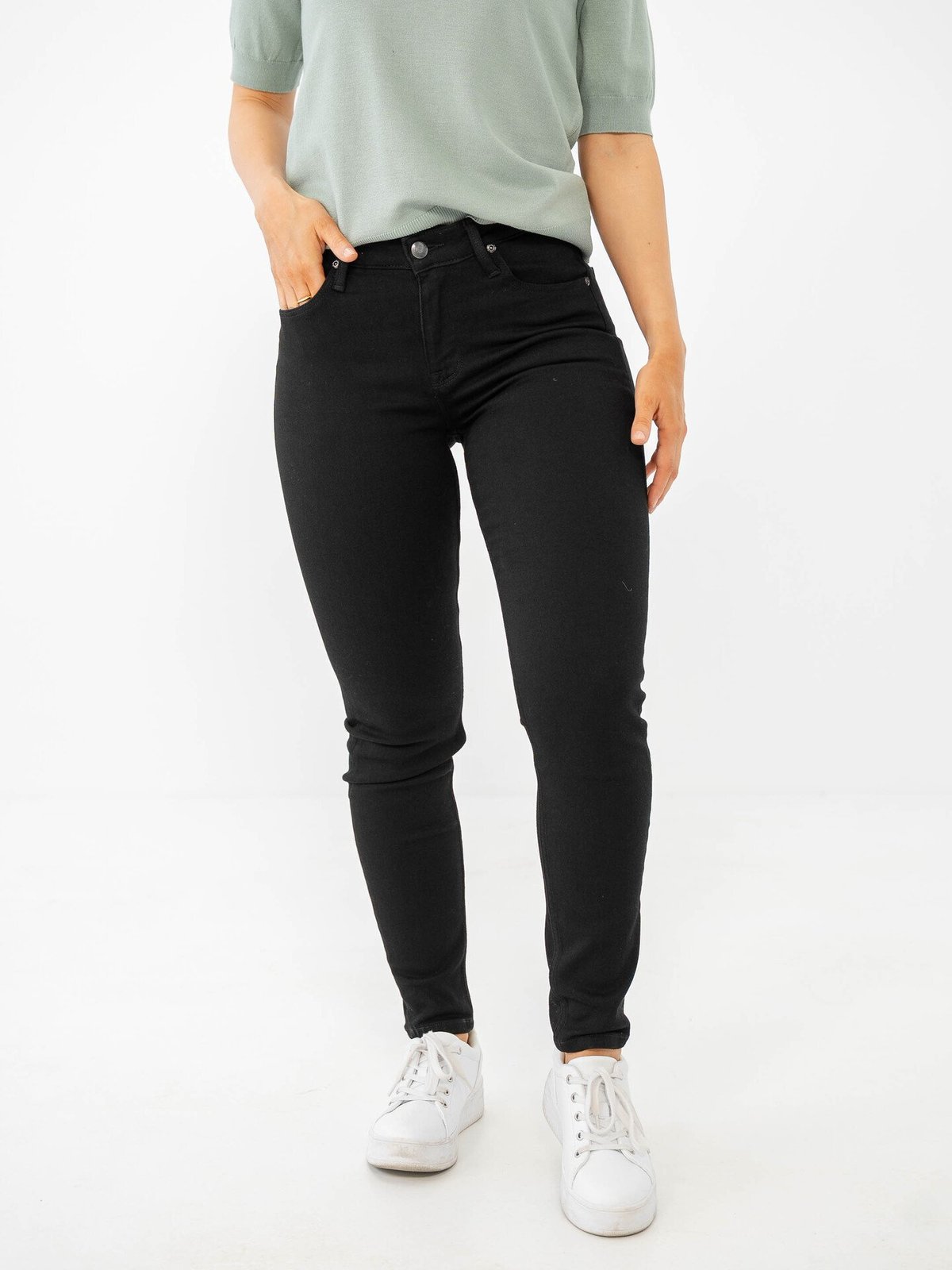 Lee Scarlett Skinny High Black