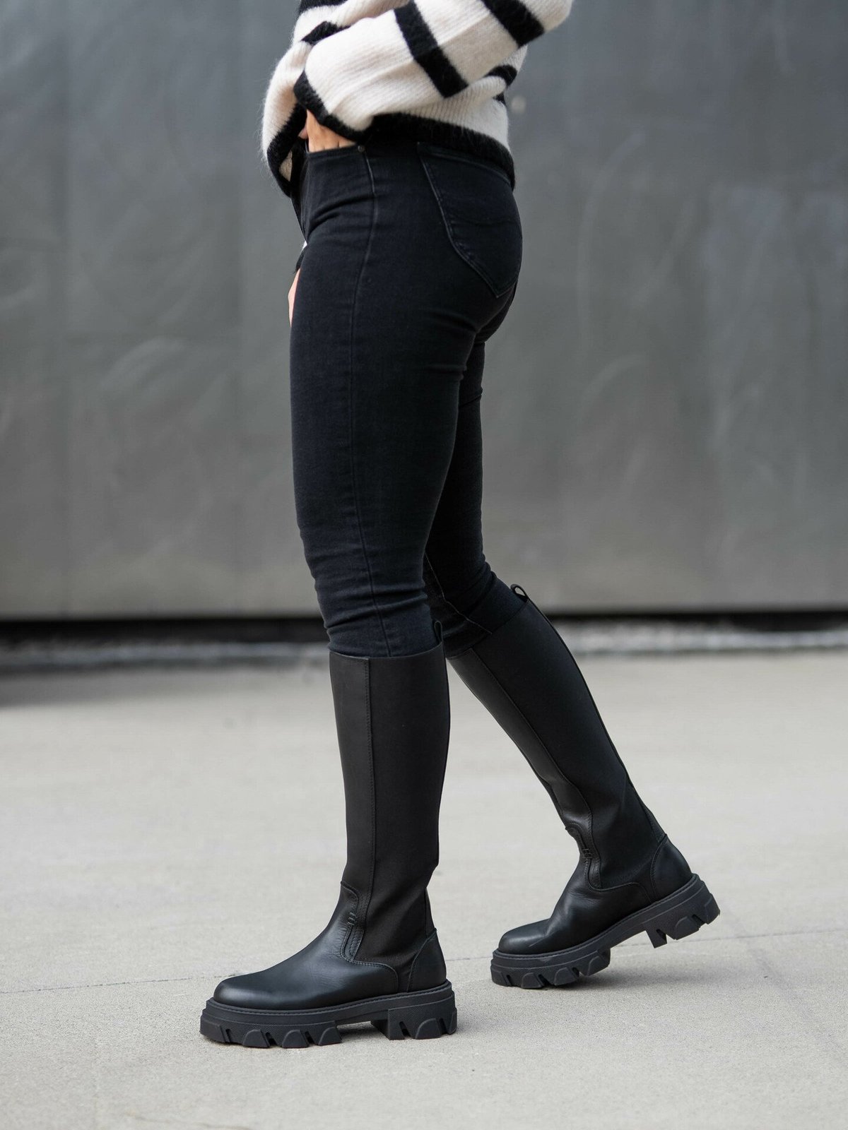 Lee Scarlett Skinny High Black Rinse