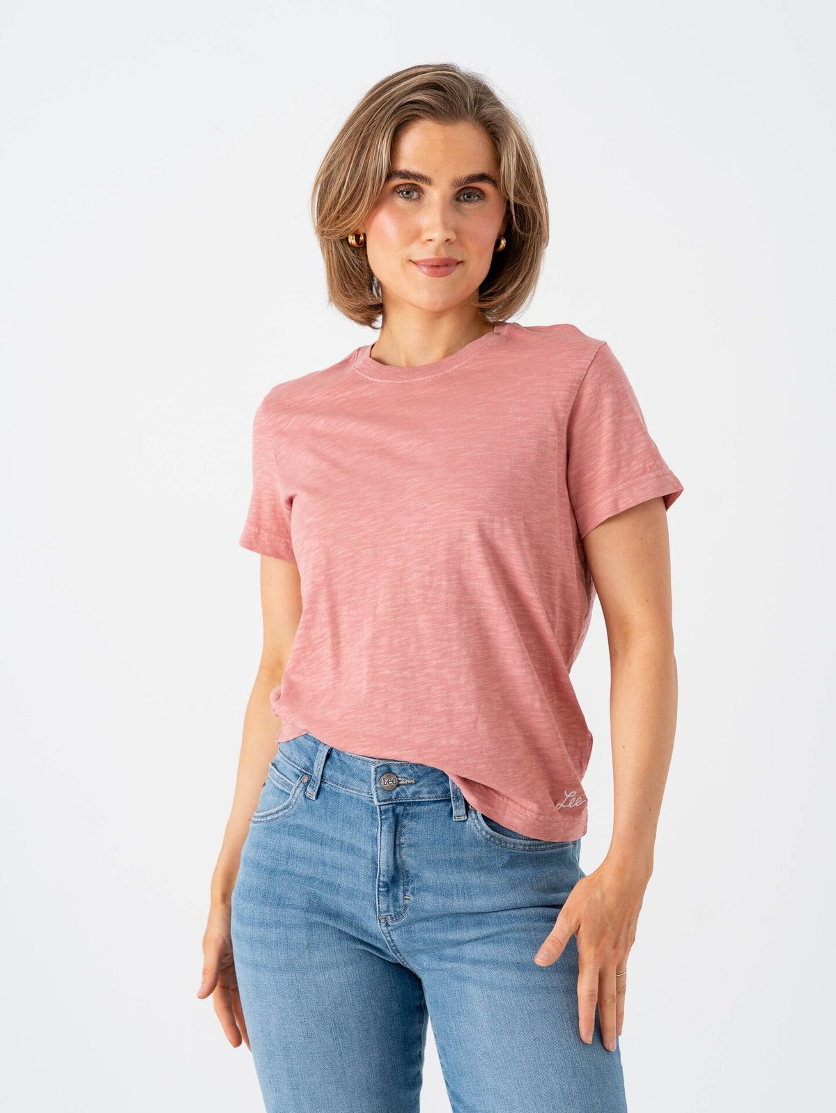 Lee Perfect Tee Rosa