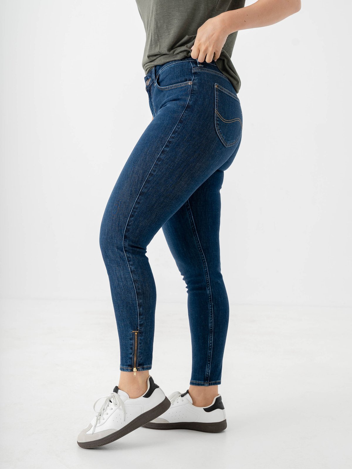 Lee Scarlett Skinny High Zip No Foul