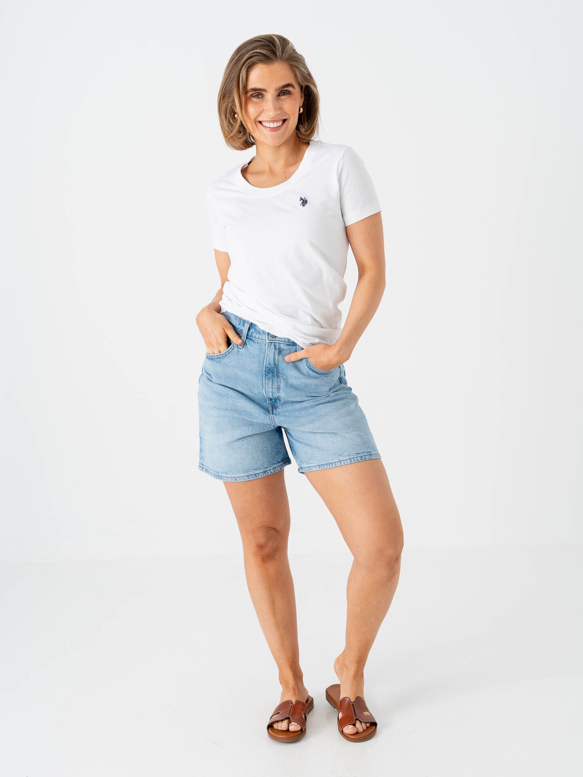 Lee Stella Shorts Aster Blue