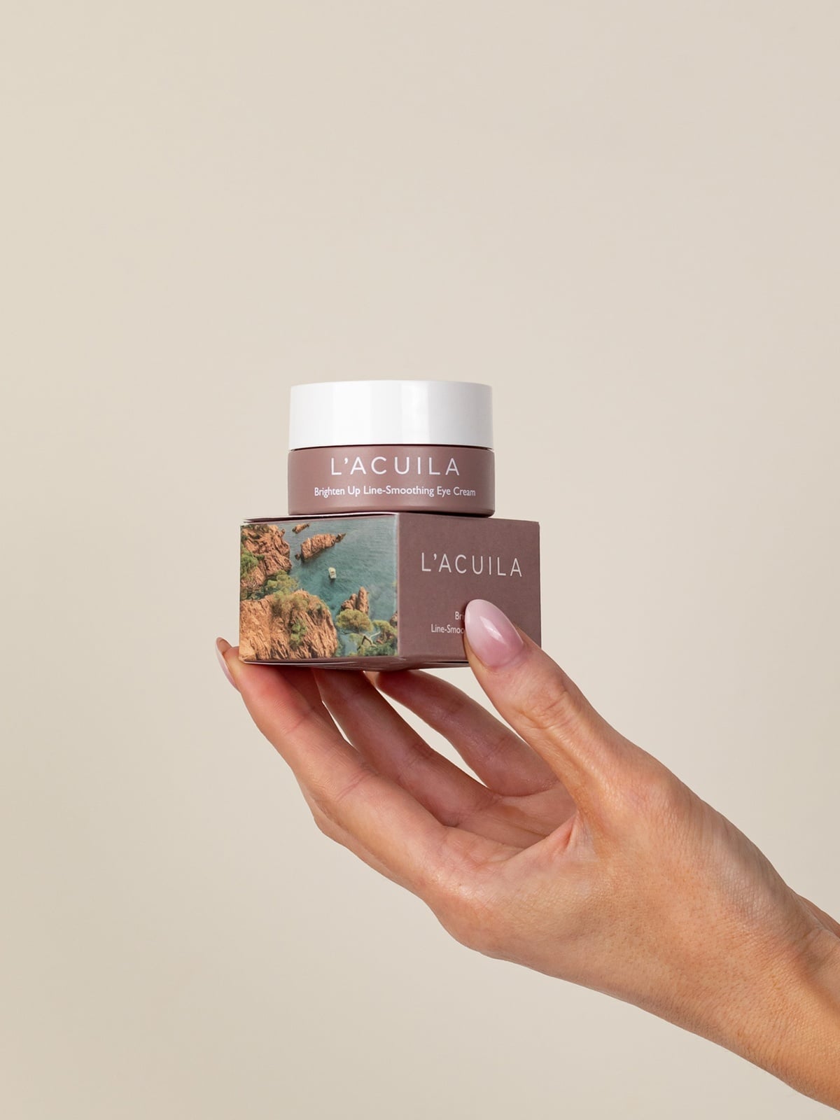 L-Acuila Brighten Up Line-Smoothing Eye Cream 15ml Flerfarget