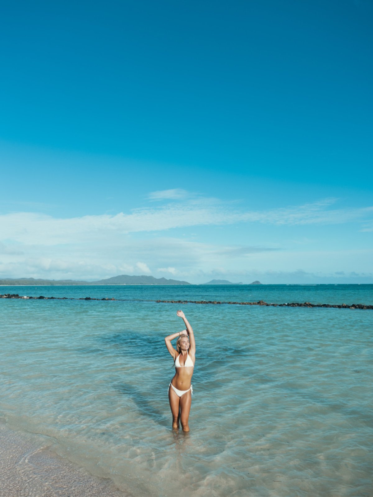 Leonore Swimwear Kai Bikini Bottom Snow White