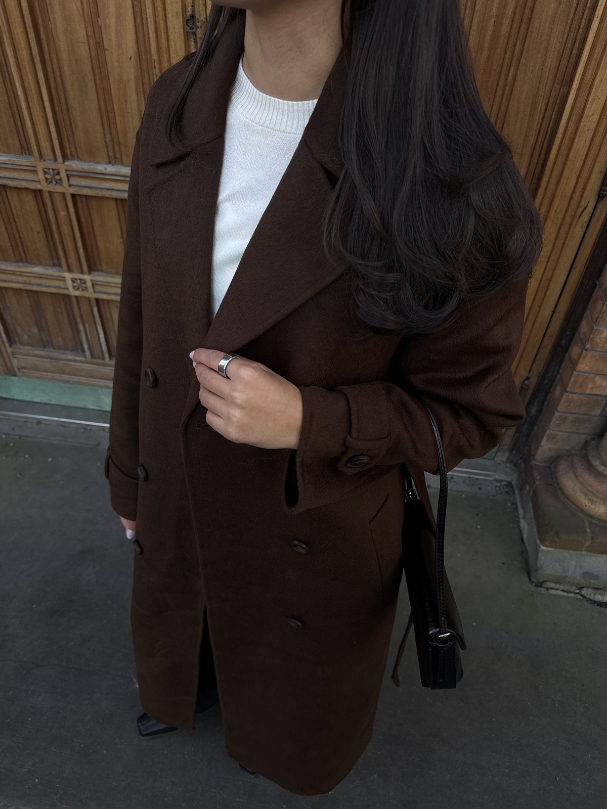 Løøv Elm Long Coat Brown