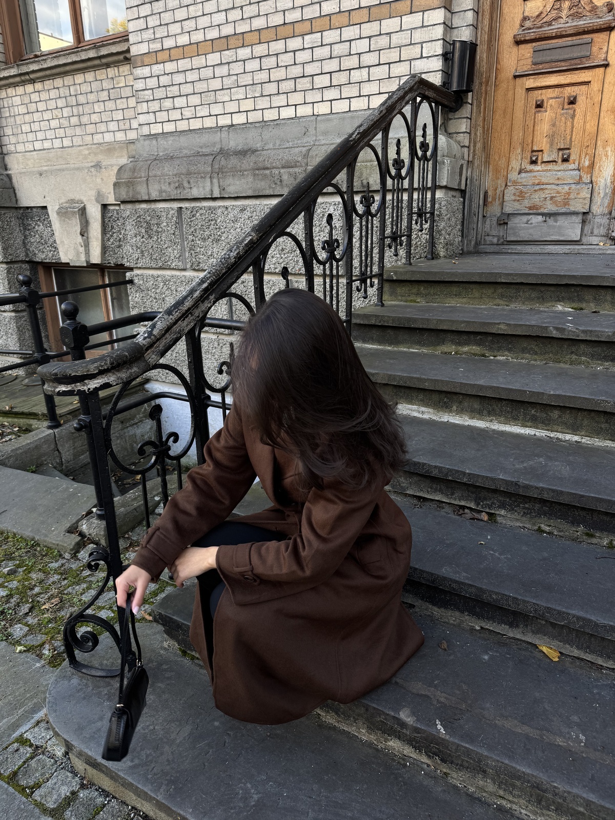 Løøv Elm Long Coat Brown