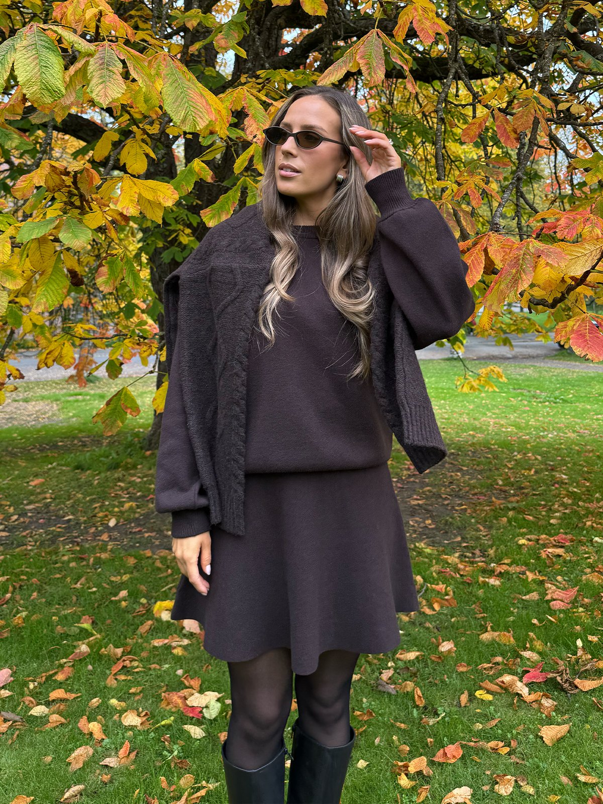 Løøv Ivy Sweater Dark Brown