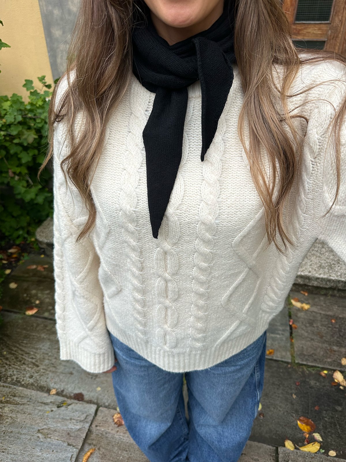 Løøv Magnolia Cable Sweater Cotton