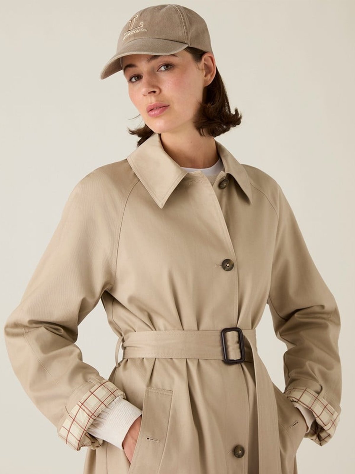 Lexington Casual Faded Cap Light Brown