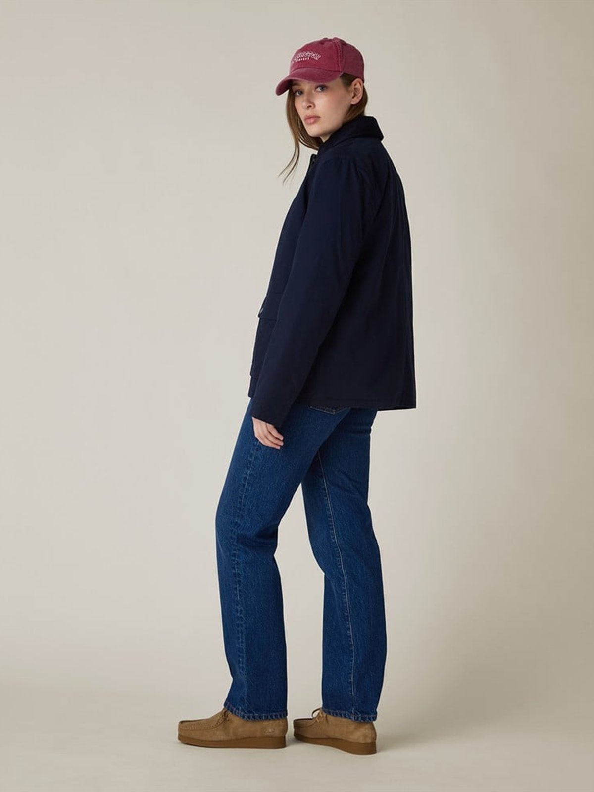 Lexington Cotton Country Jacket Blå