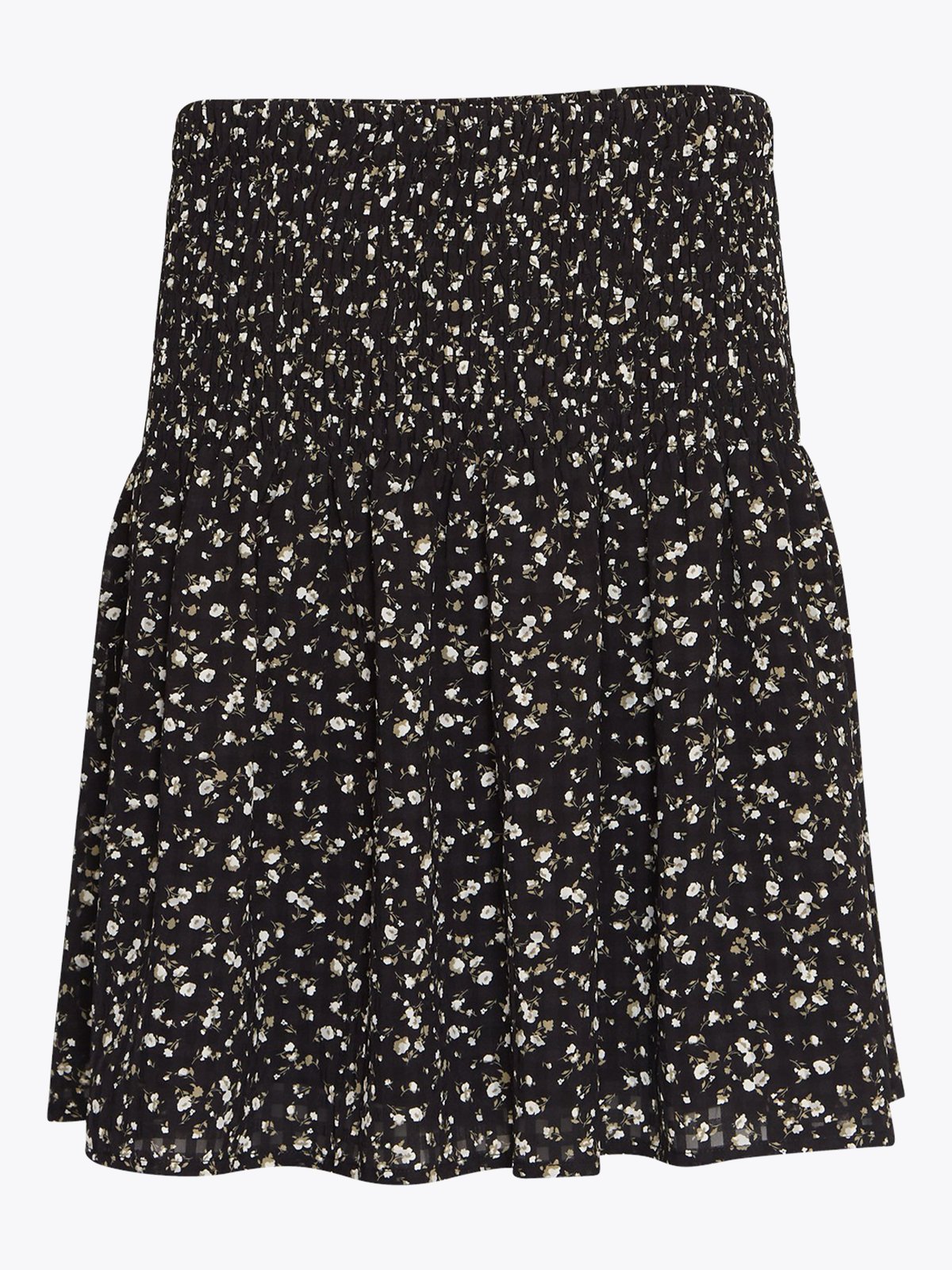 MSCH Copenhagen Oceanna Skirt All Over Print Black Flower - Get Inspired Exclusive Collection