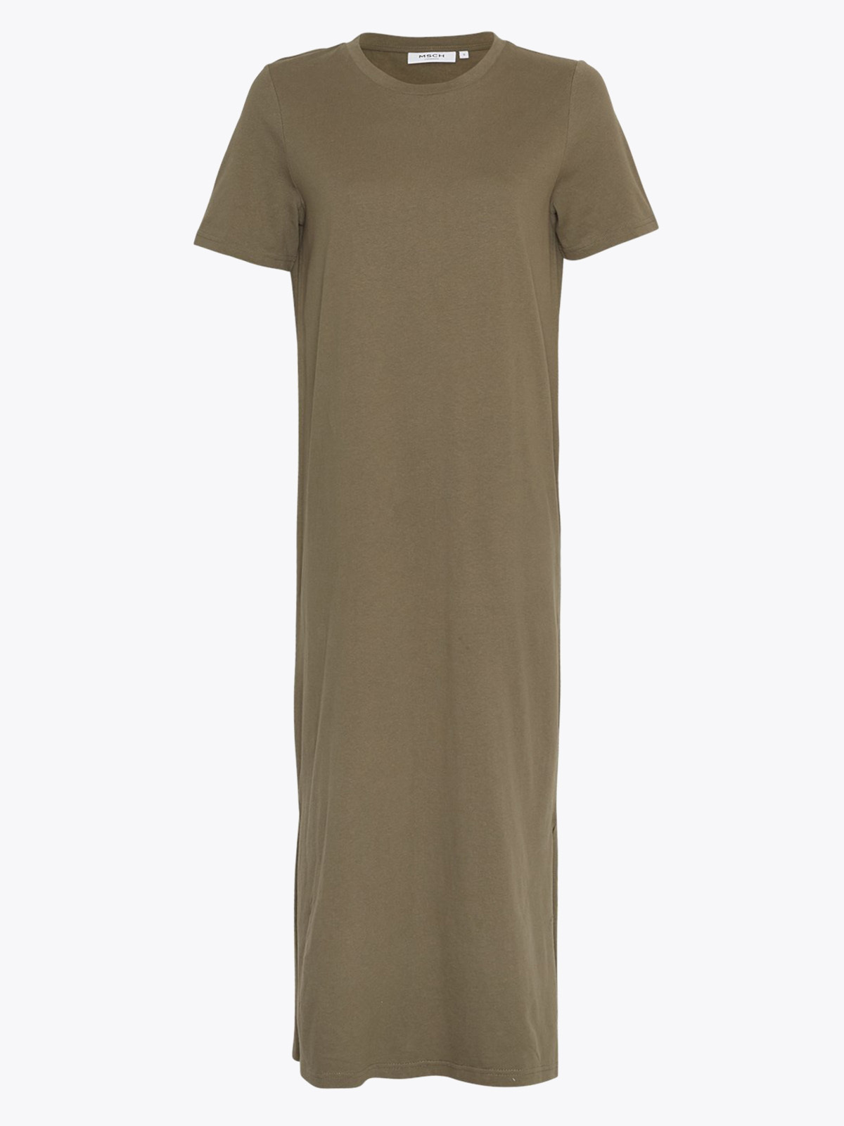 MSCH Copenhagen Liv Organic Short Sleeve Dress Kalamata