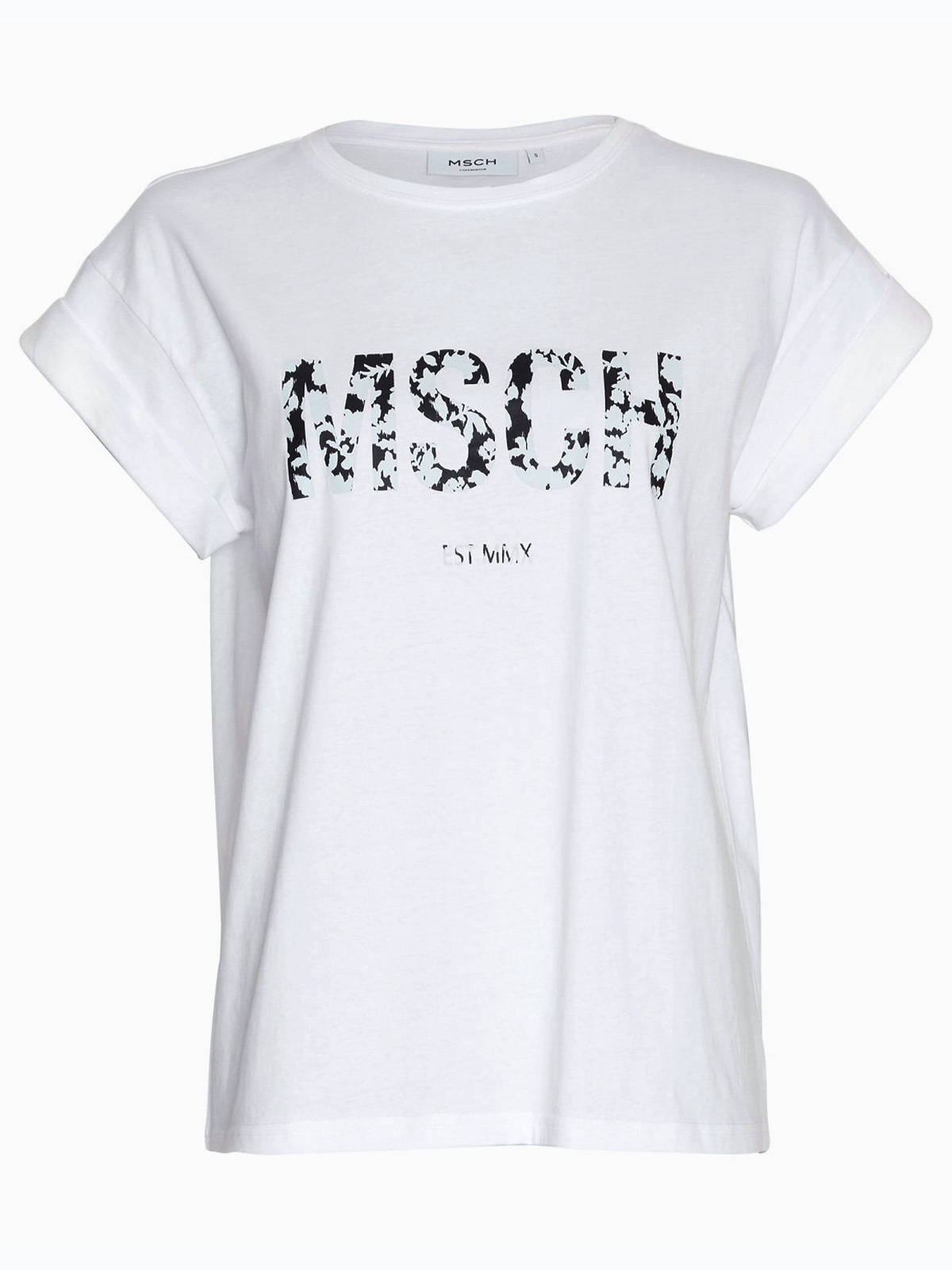 MSCH Copenhagen Alva MSCH Standard Tee B WHT/A ICE FLOWER