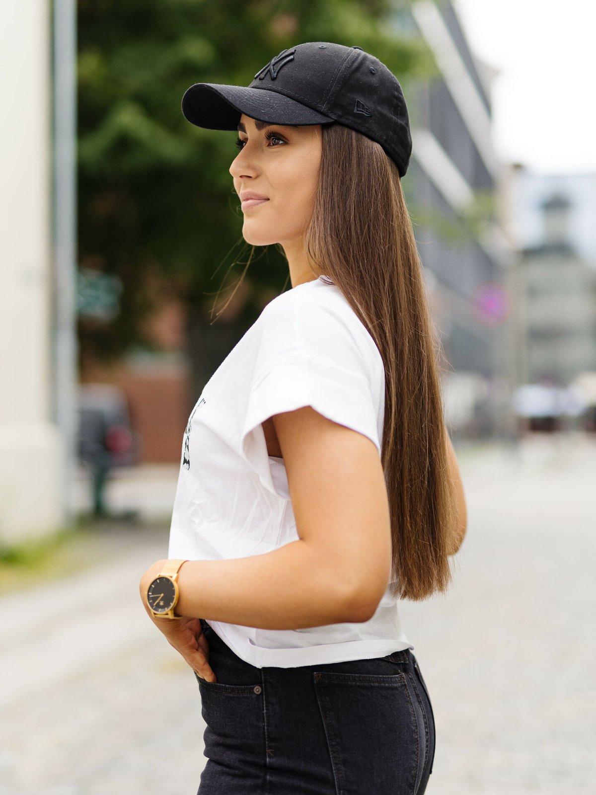 MSCH Copenhagen Alva MSCH Standard Tee B WHT/A ICE FLOWER