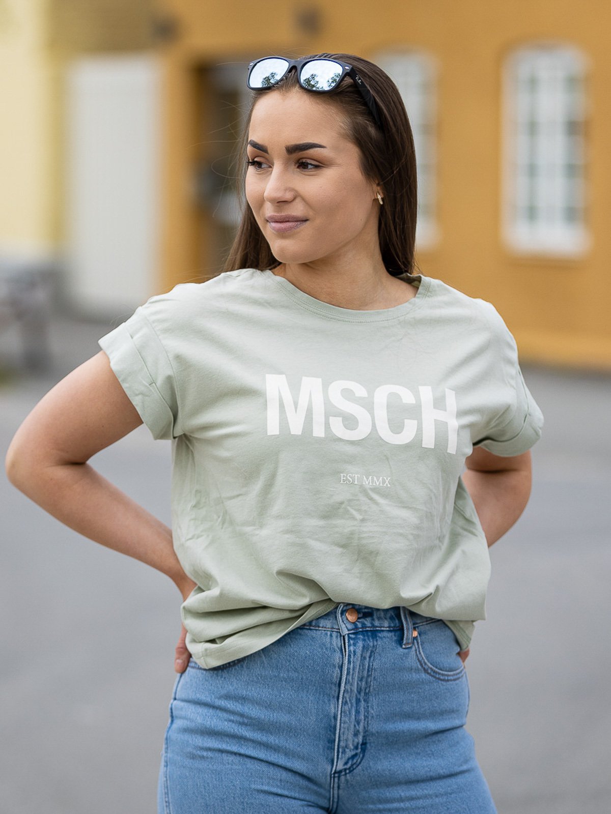 MSCH Copenhagen Alva MSCH Standard Tee Sage/Egret