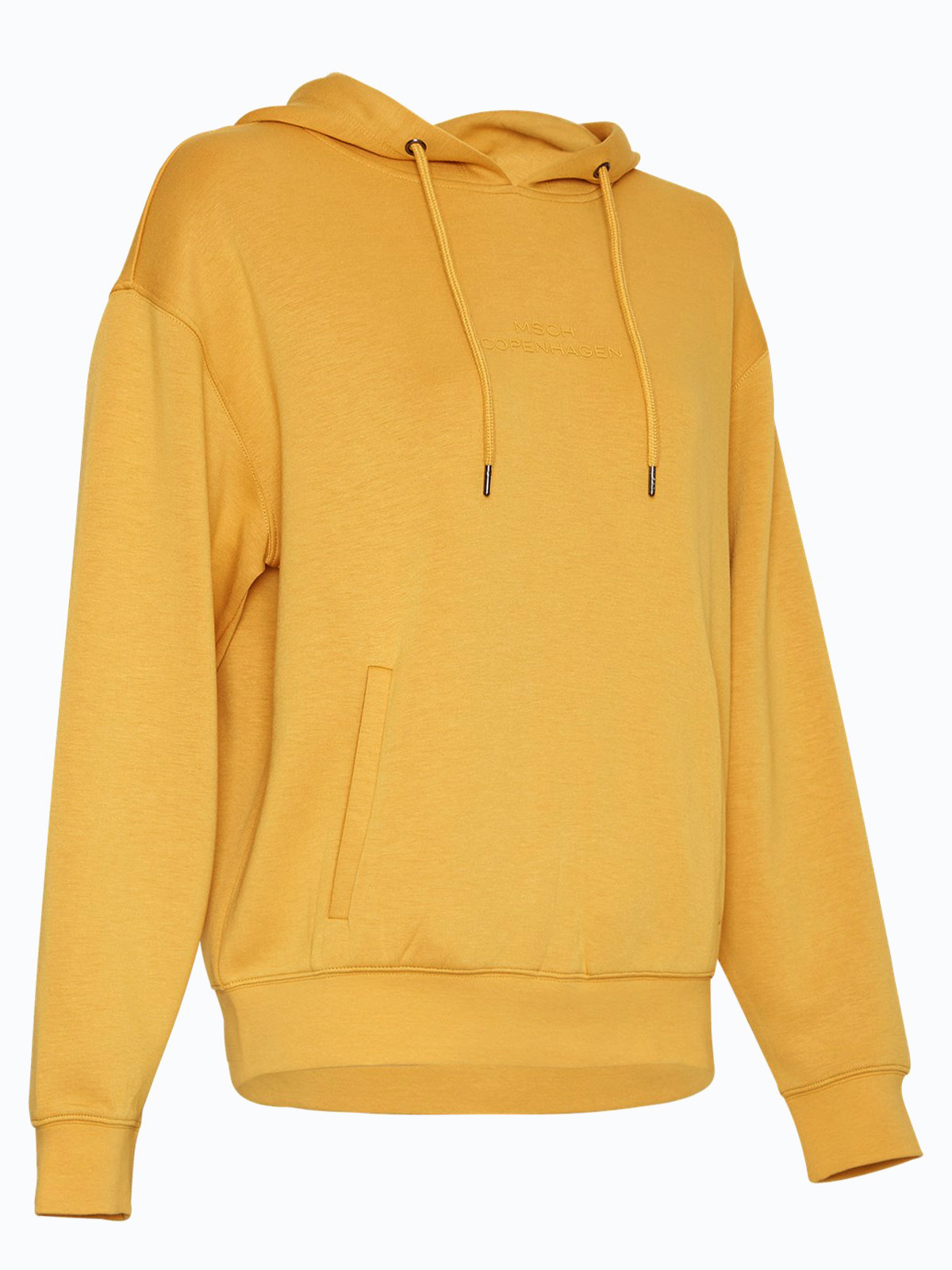 MSCH Copenhagen Ima Q Logo Hood Sweatshirt Narcissus