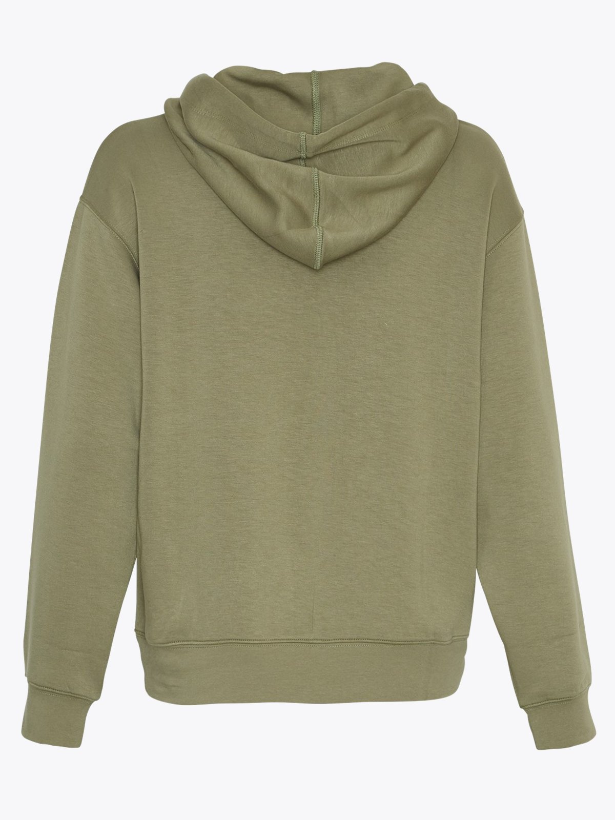 MSCH Copenhagen Ima Q Logo Hood Sweatshirt Olivine