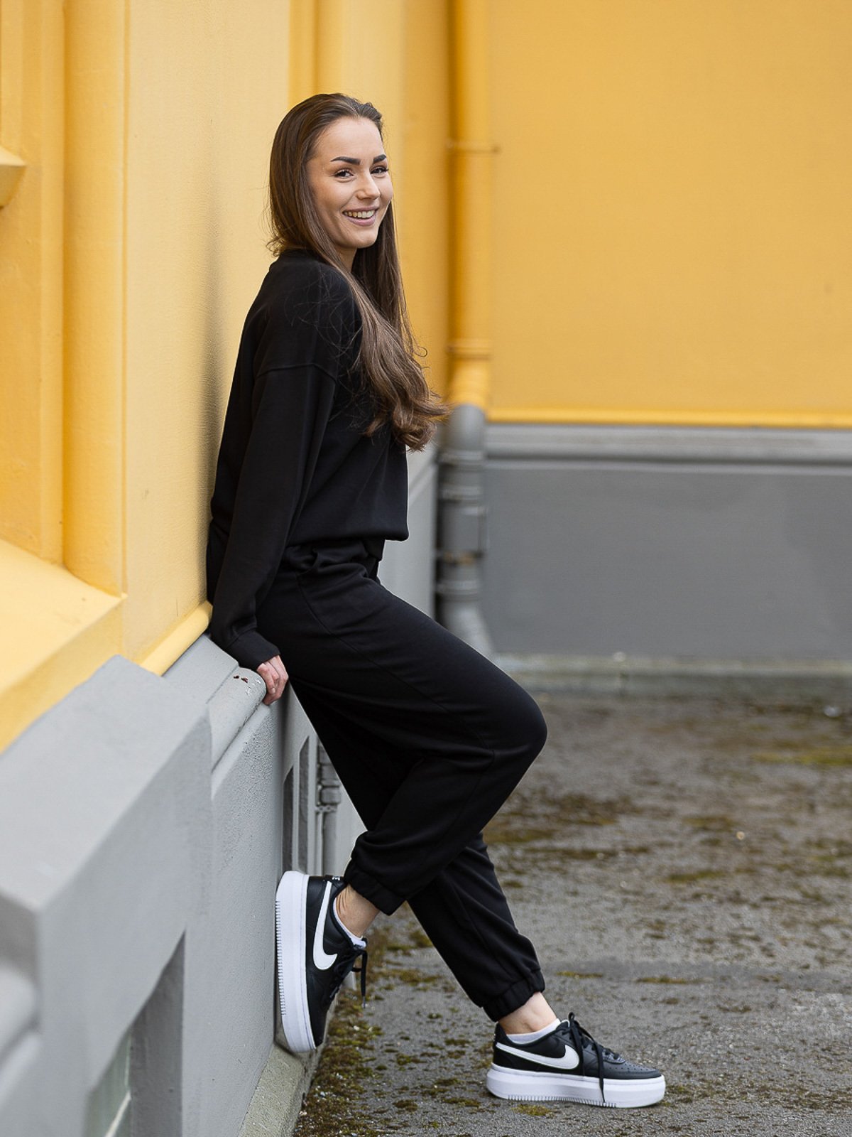 MSCH Copenhagen Ima Q Sweat Pants Black