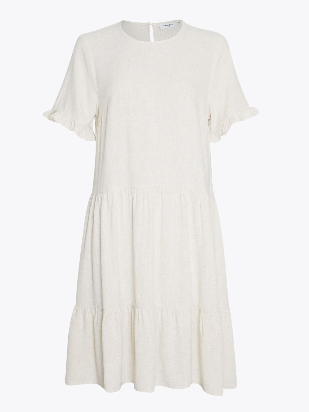 MSCH Copenhagen Mariet Short Sleeve Dress Wood Ash