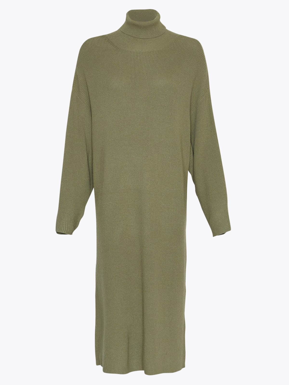 MSCH Copenhagen Magnea Rachelle Rib Dress Olivine