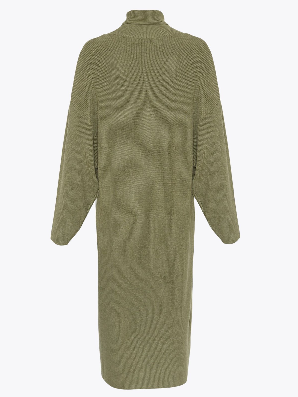 MSCH Copenhagen Magnea Rachelle Rib Dress Olivine