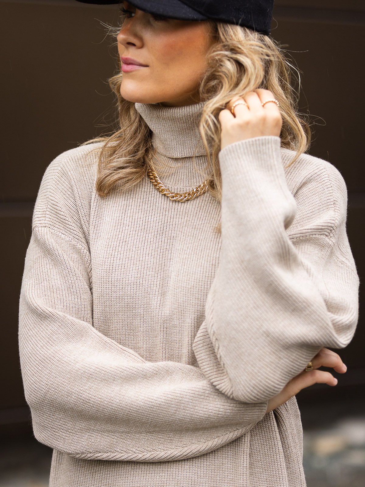 MSCH Copenhagen Magnea Rachelle Rib Dress Trenchoat Melange