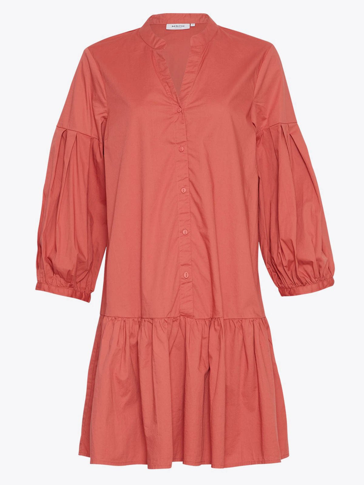 MSCH Copenhagen Lynella Cenilla 3/4 Dress Dusty Cedar