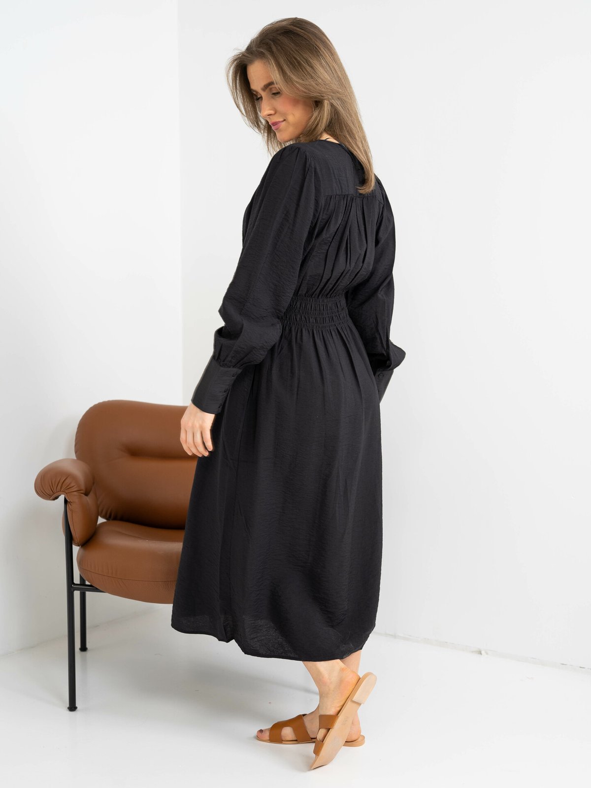 MSCH Copenhagen Karrie Ladonna Dress Black