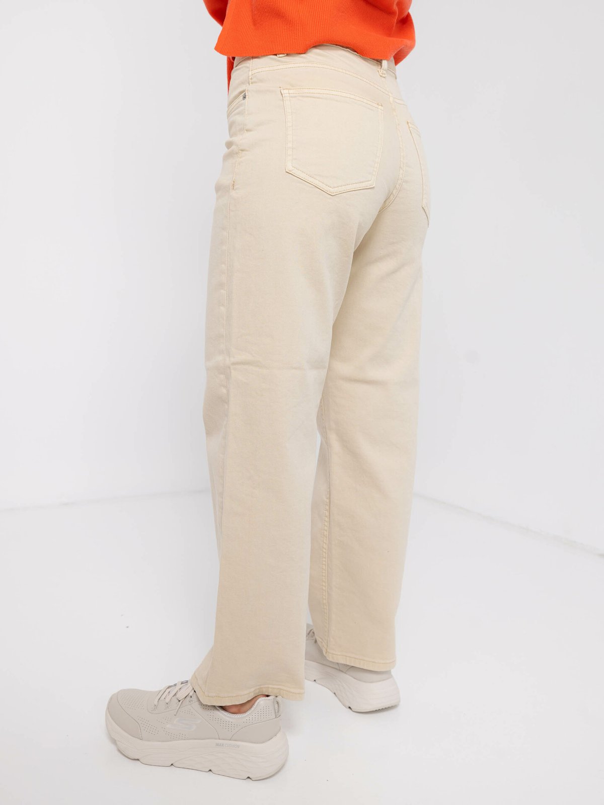 MSCH Copenhagen Melana Melanie Ankle Jeans Oatmeal