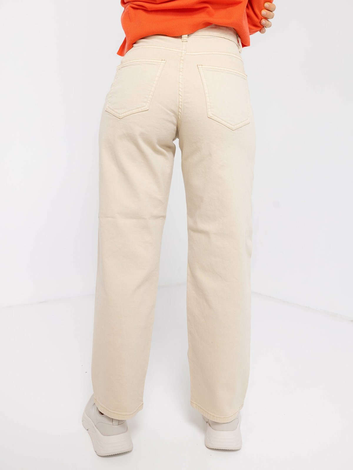 MSCH Copenhagen Melana Melanie Ankle Jeans Oatmeal