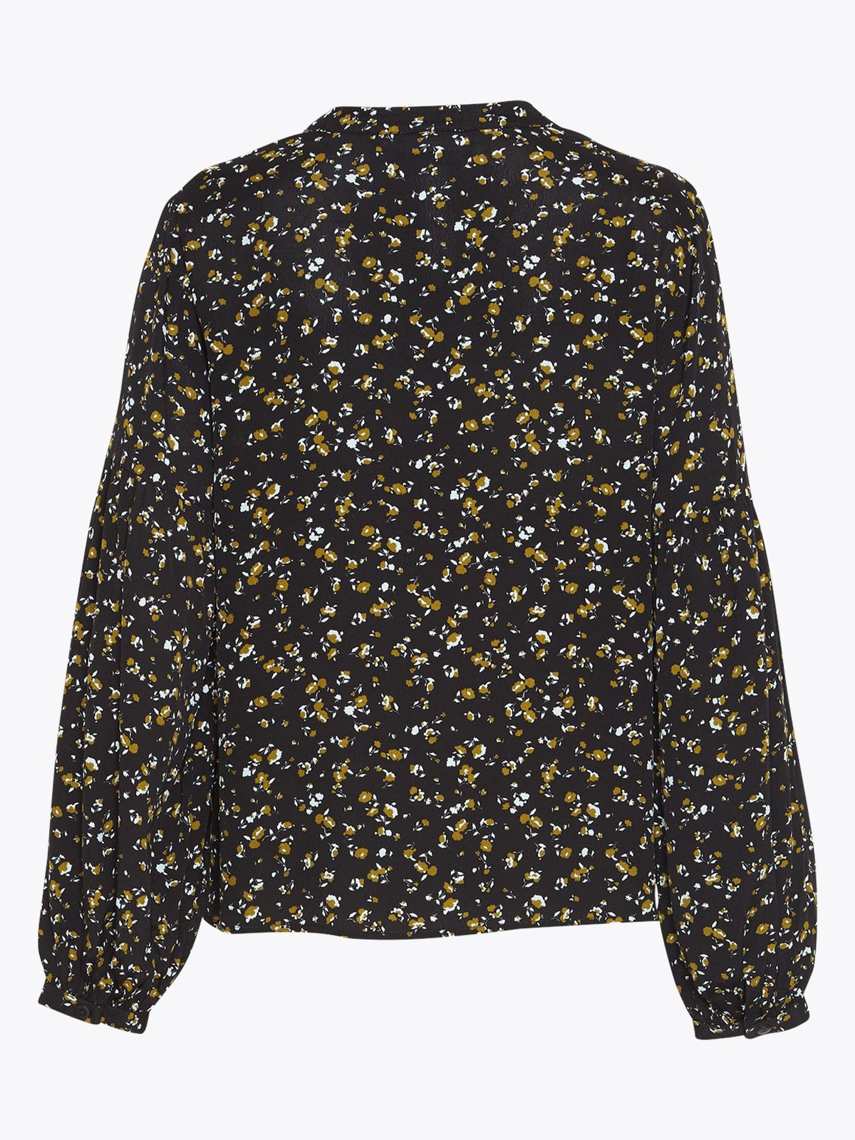 MSCH Copenhagen Bellaris Jalina Top AOP Black Flower
