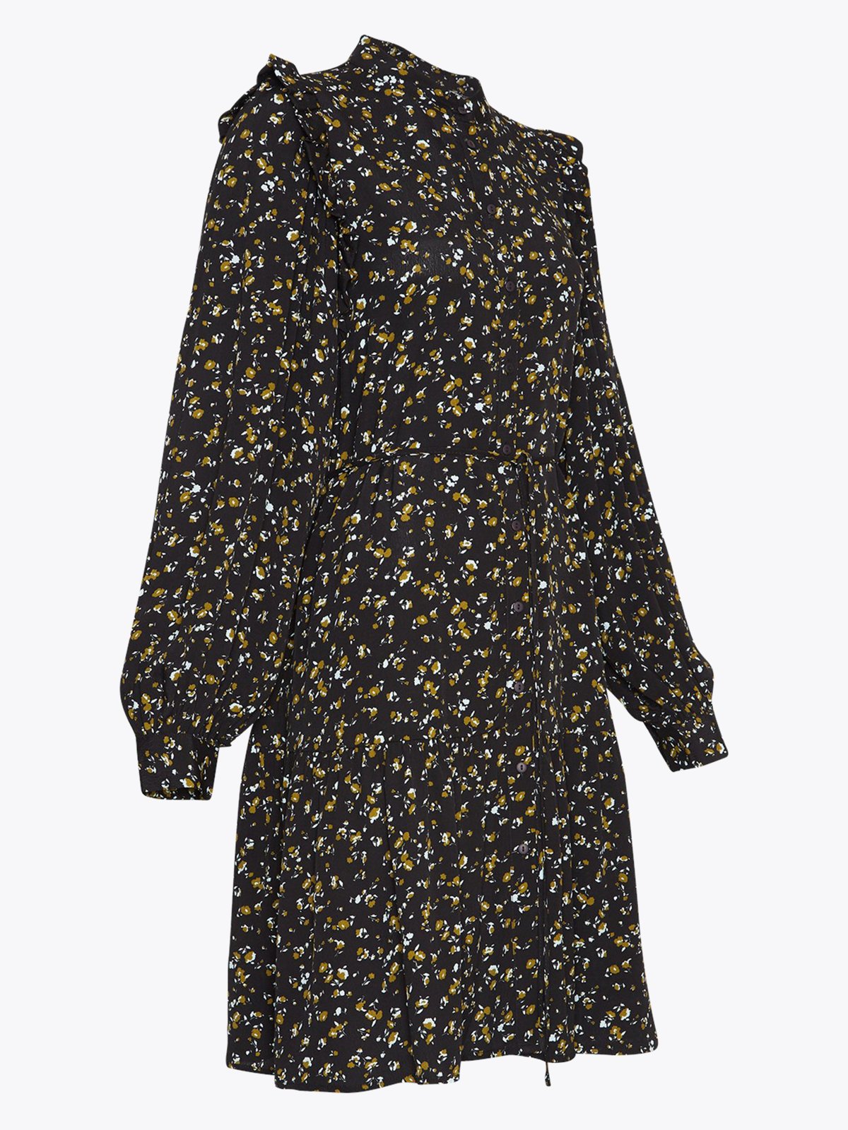 MSCH Copenhagen Bellaris Jalina Dress AOP Black Flower