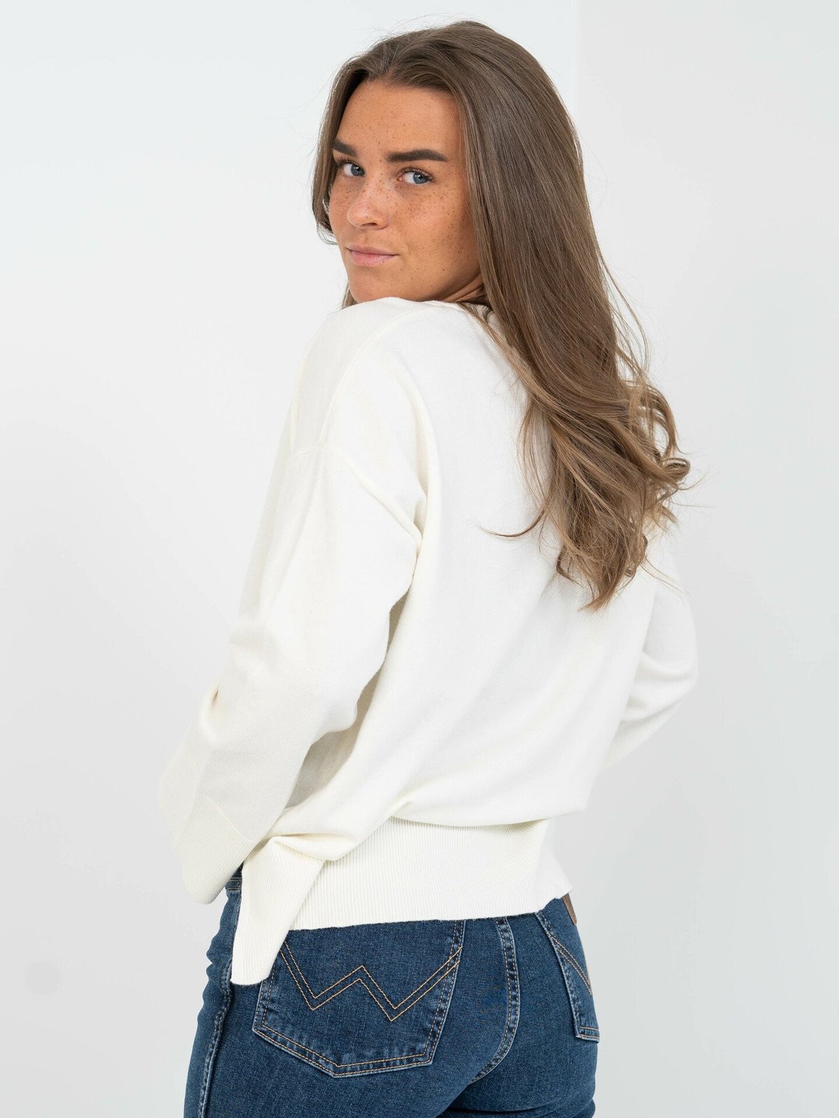 MSCH Copenhagen Dalinda Rachelle Pullover Egret