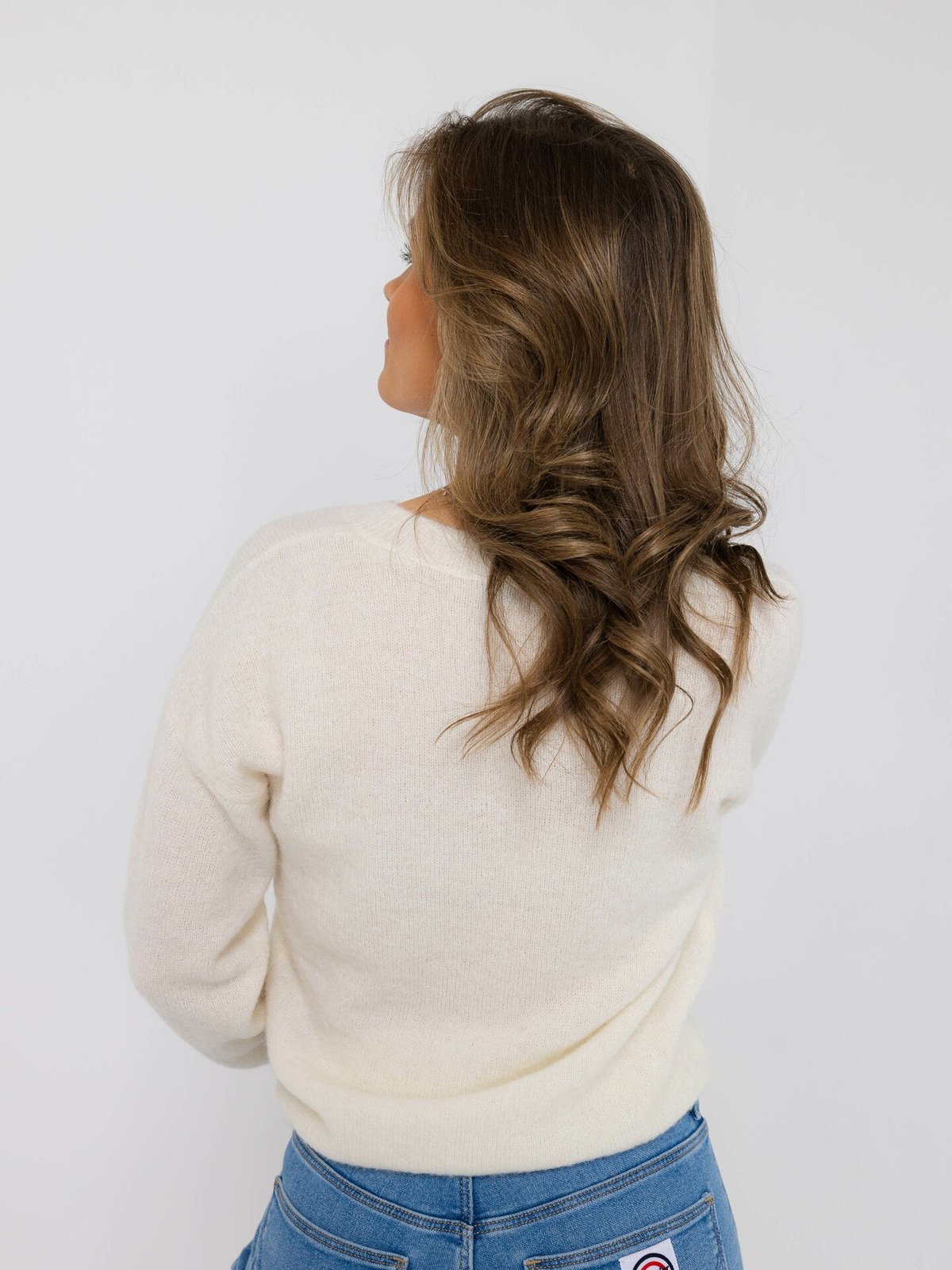 MSCH Copenhagen Lisa Hope V Pullover Egret