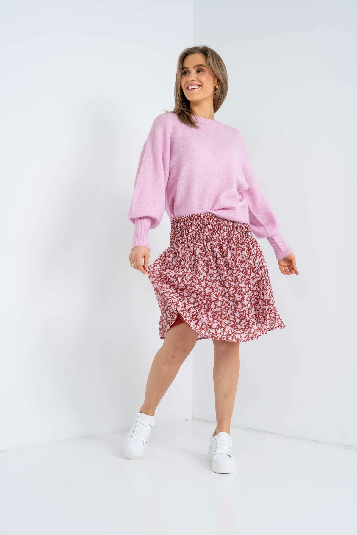 MSCH Copenhagen Life Hope Pullover Pink Lavender