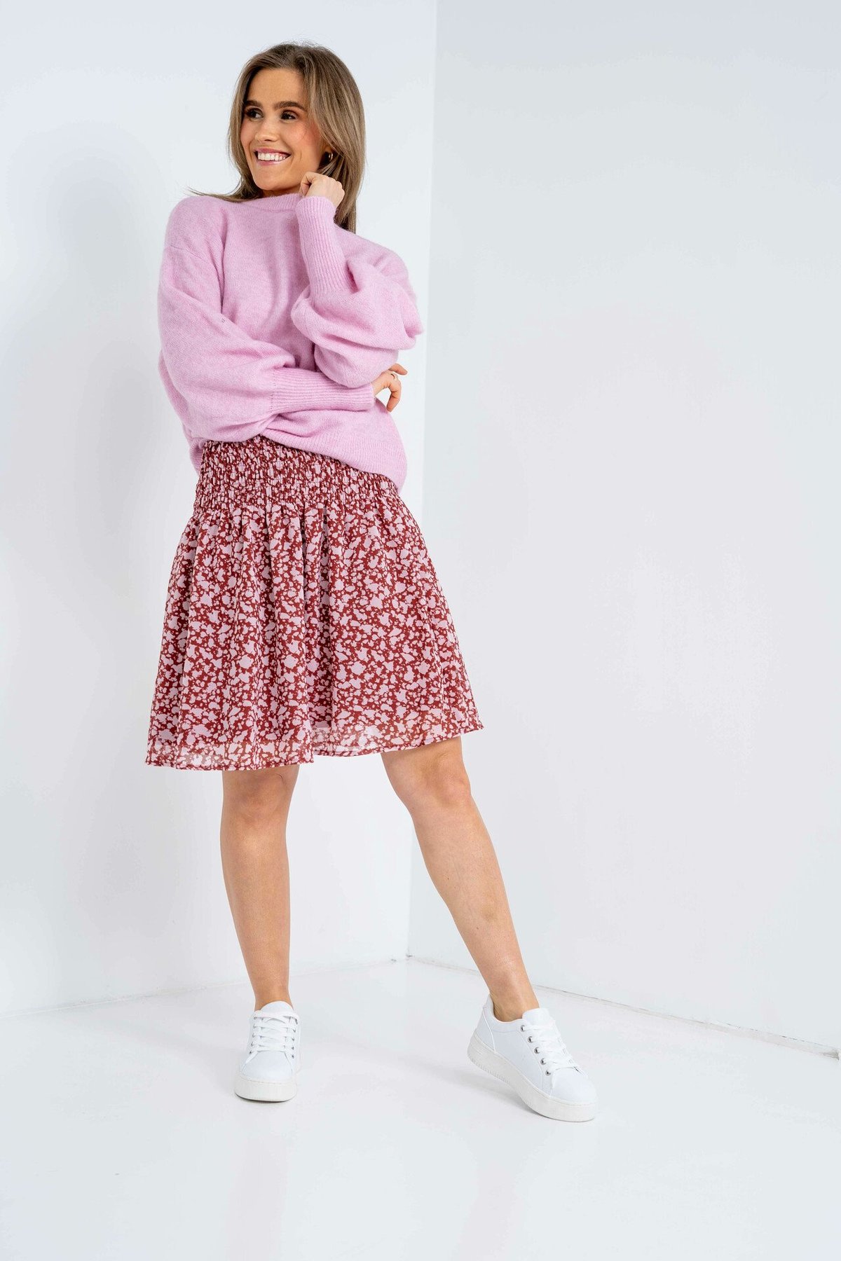 MSCH Copenhagen Life Hope Pullover Pink Lavender