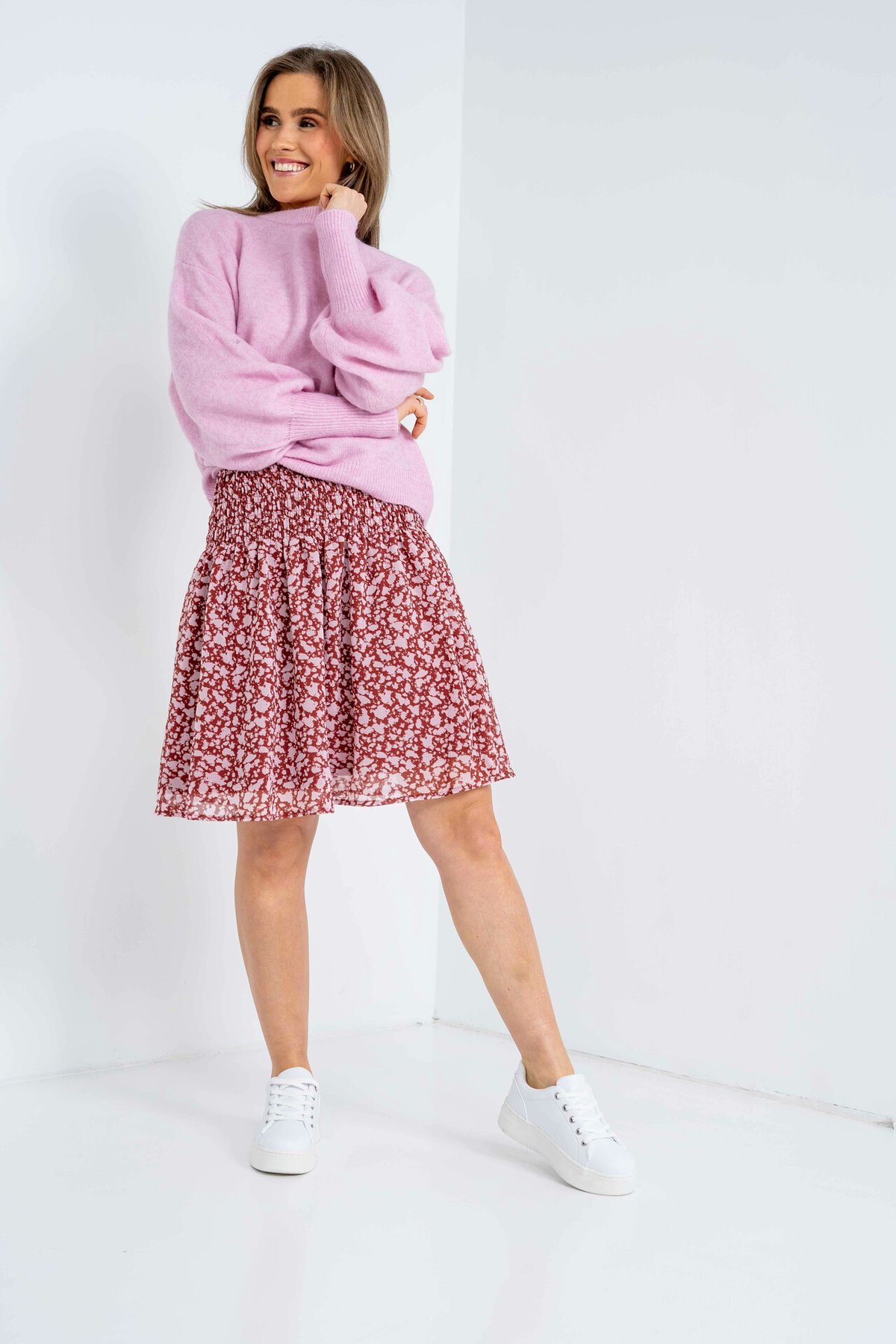 MSCH Copenhagen Life Hope Pullover Pink Lavender