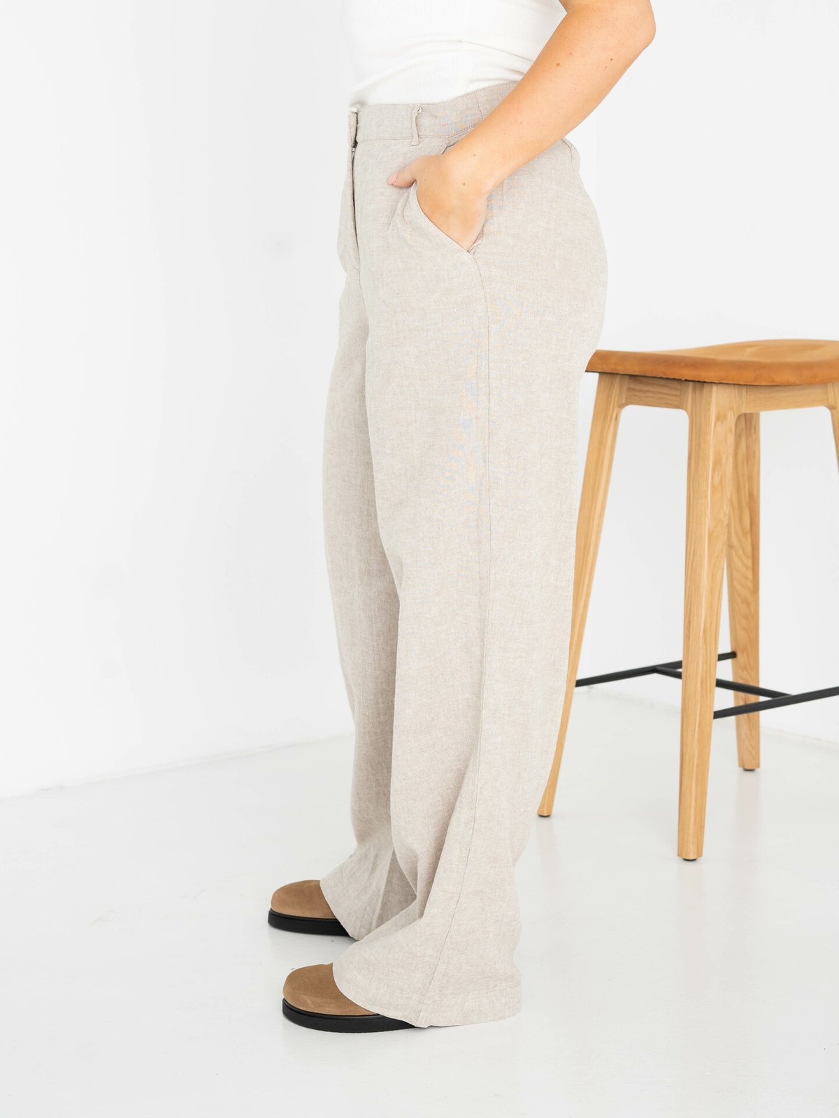 MSCH Copenhagen Karima Ginia Pants Sand