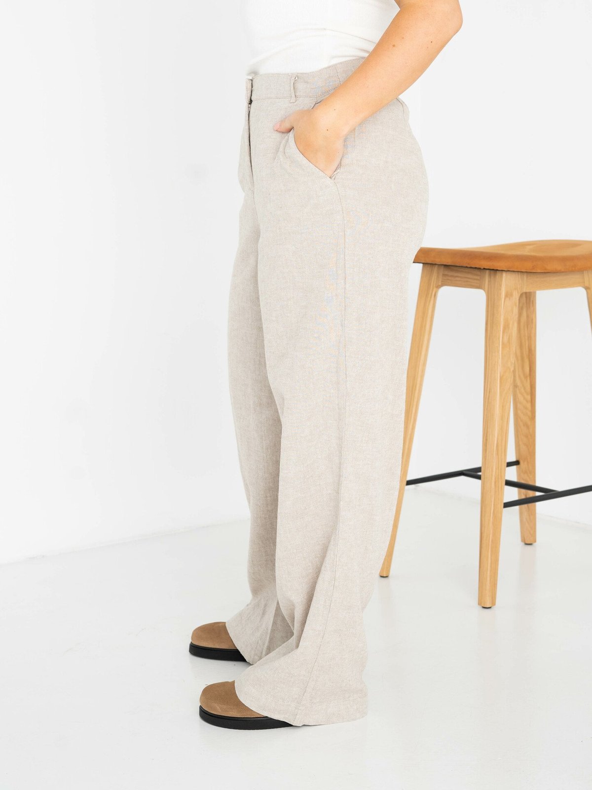 MSCH Copenhagen Karima Ginia Pants Sand