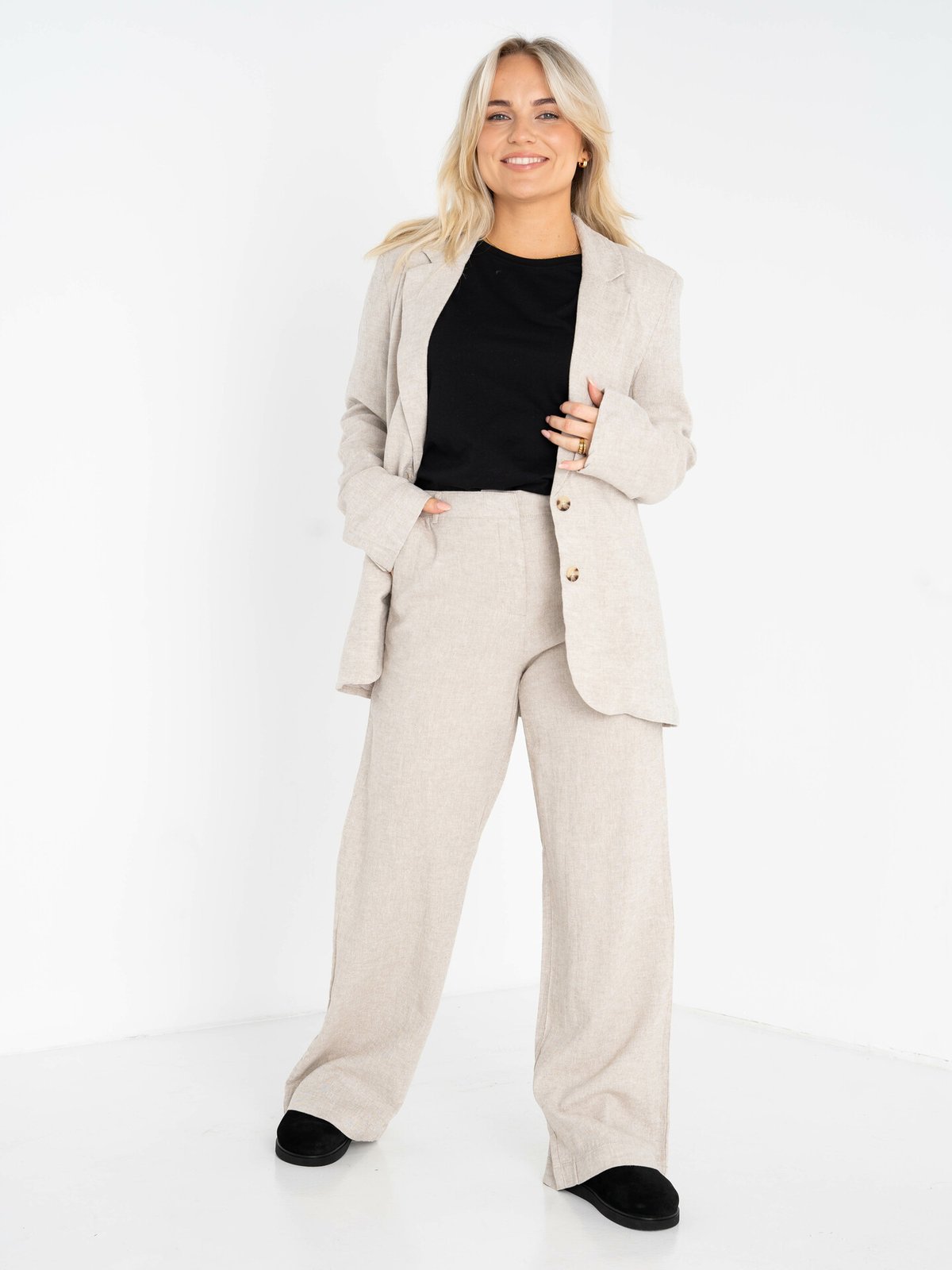 MSCH Copenhagen Karima Ginia Pants Sand