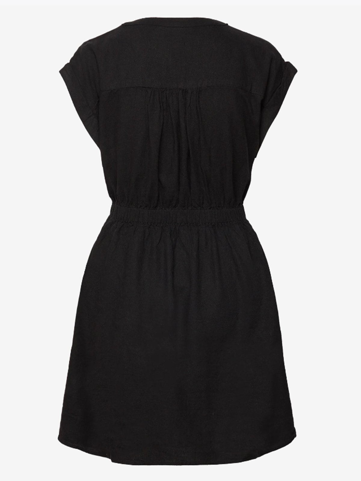 MSCH Copenhagen Karima Ginia Short Sleeve Shirt Dress Black