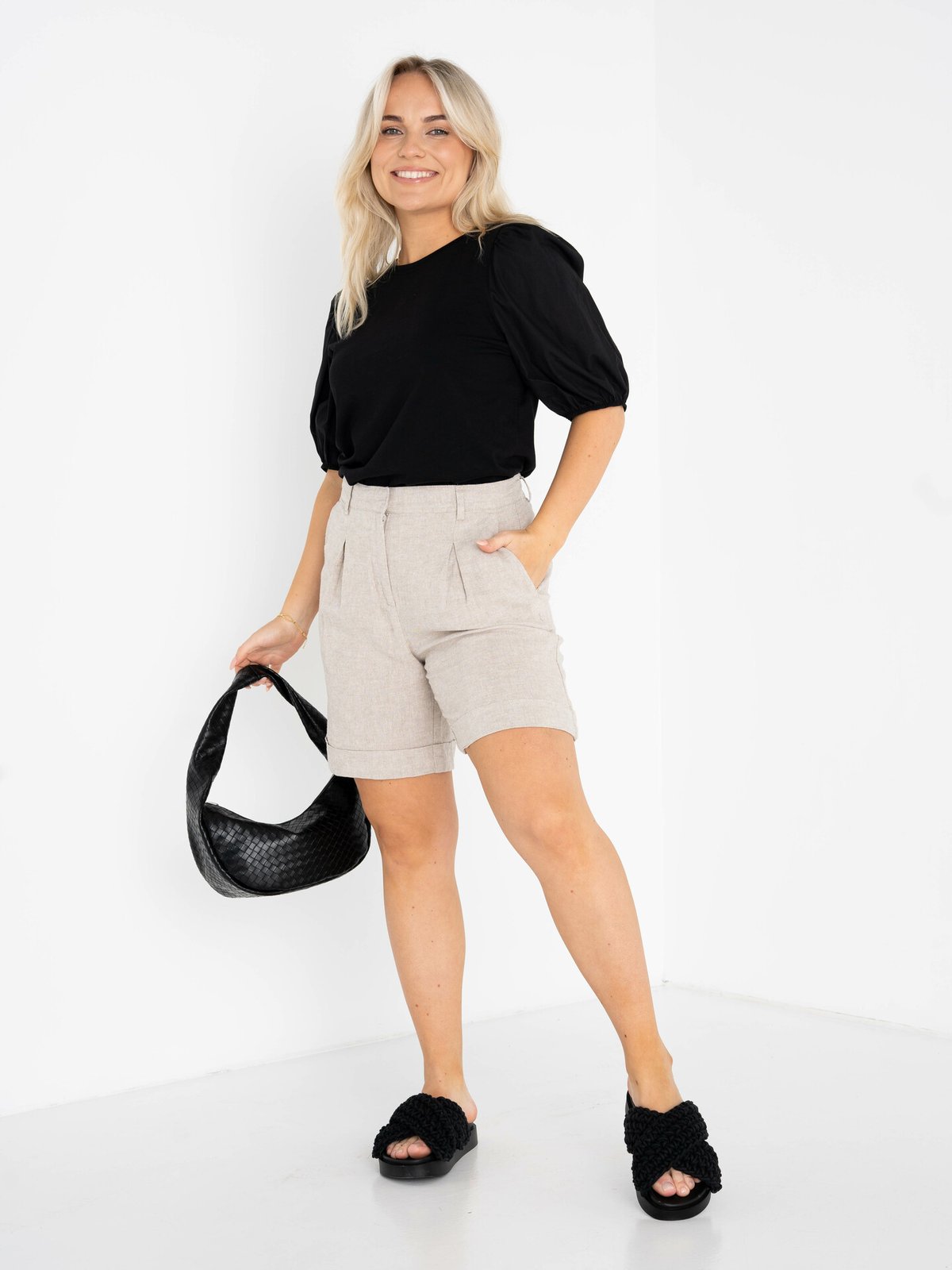 MSCH Copenhagen Karima Ginia Shorts Sand